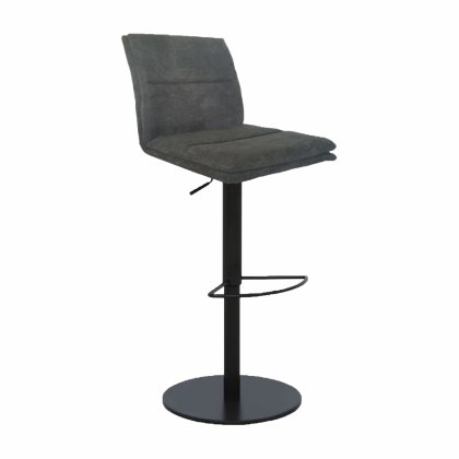 Fucino Swivel Bar Stool in Grey Fucino Swivel Bar Stool in Grey