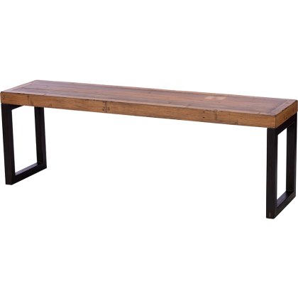 Halsey Reclaimed Small Bench Halsey Reclaimed Small Bench