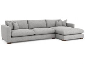 Perth Large Fabric RHF Chaise Sofa