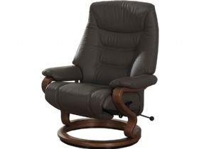 Himolla Corrib Medium Leather Recliner Chair inc Leg Rest