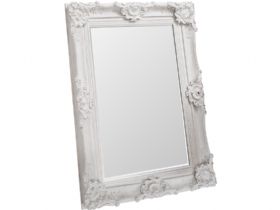 Elston White Mirror 46.5 x 35"