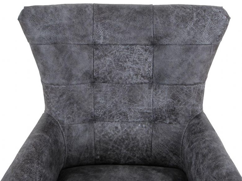 Canyon Leather Swivel Chair Detail