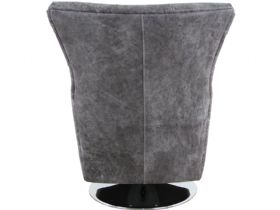 Canyon Leather Swivel Chair Back