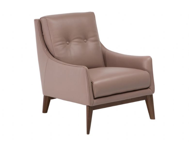 Natuzzi Editions Amicizia leather armchair available at Lee Longlands