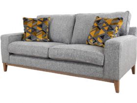Charlotte grey fabric 3 seater sofa available at Lee Longlands