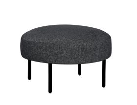 Sits Alex denim look footstool available at Lee Longlands