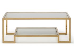 Carmelo Gold Coffee Table