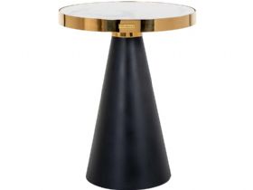Enola faux marble lamp table available at Lee Longlands