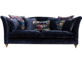 Monique blue grand sofa available at Lee Longlands