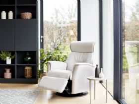 G Plan Ergoform Malmo leather recliner available in fabric or leather