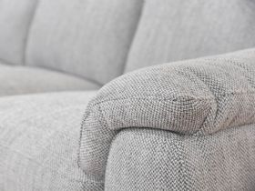 Odette fabric grey sofa interest free credit available
