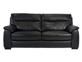 Odette black 2.5 seater sofa available at Lee Longlands