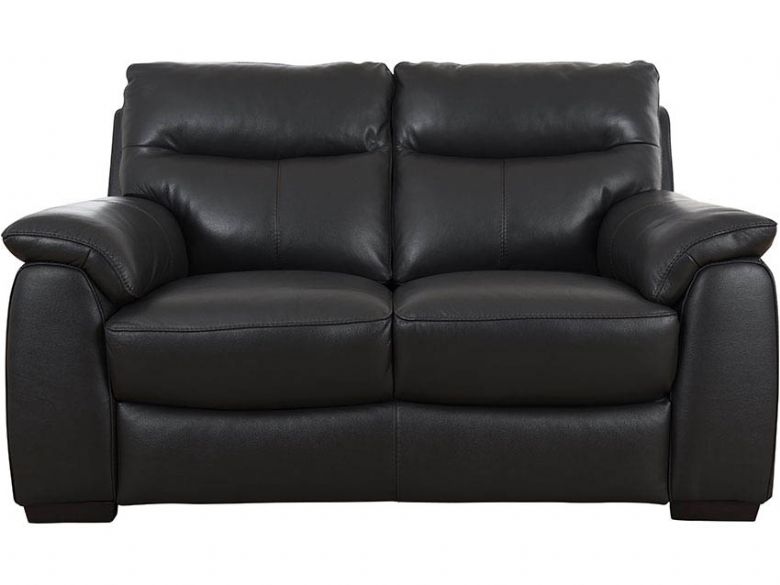 Odette black 2 seater sofa available at Lee Longlands