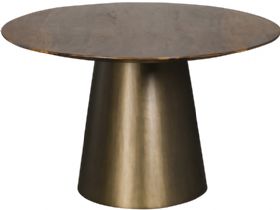 Giovanny walnut round dining table available at Lee Longlands