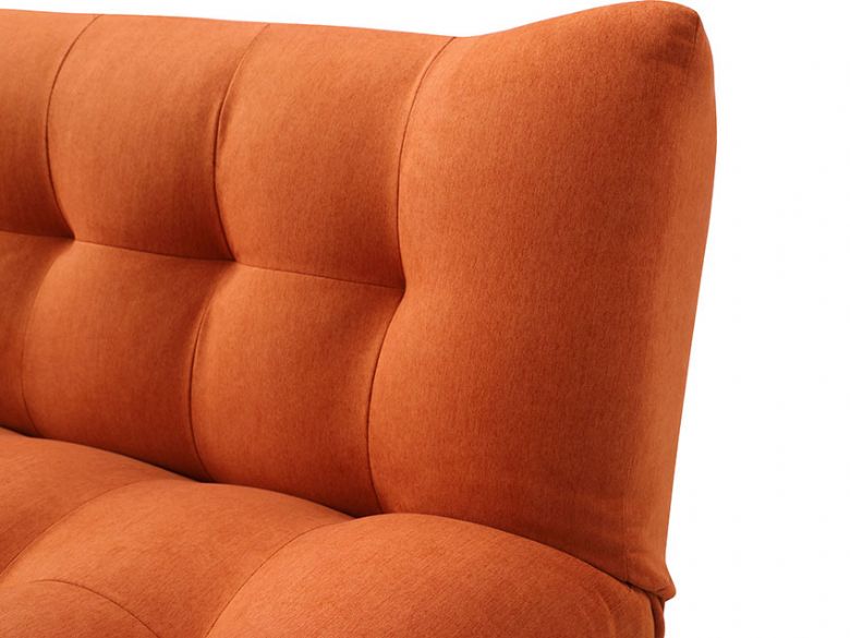 Marcello 3 Seater Orange Sofa bed - at Lee Longlands