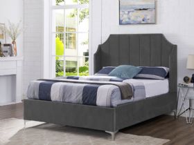 Deco King size art deco ottoman bed frame available at Lee Longlands