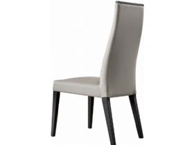 Sotomura contemporary eco leather cream dining chair finance options available