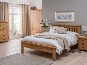 Hemingford Bedroom double Low End Bed available at Lee Longlands