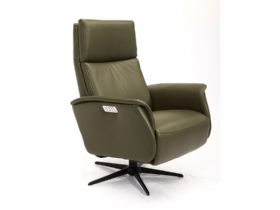 Mari leather electric recliner chair available at Lee Longlands