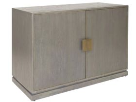Lincoln grey oak rectangle sideboard available at Lee Longlands