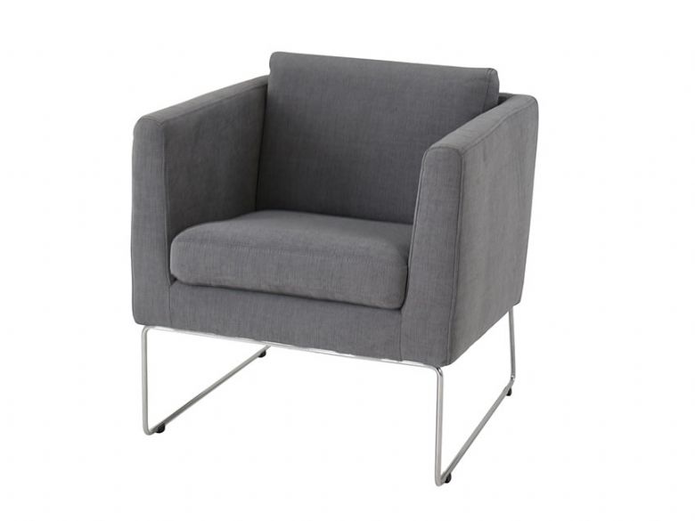 nora chair fabric grey available at Lee Longlands