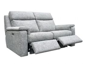 Ellis (AIS Exc) leather/fabric 2 seater power recliner chair available at Lee Longlands