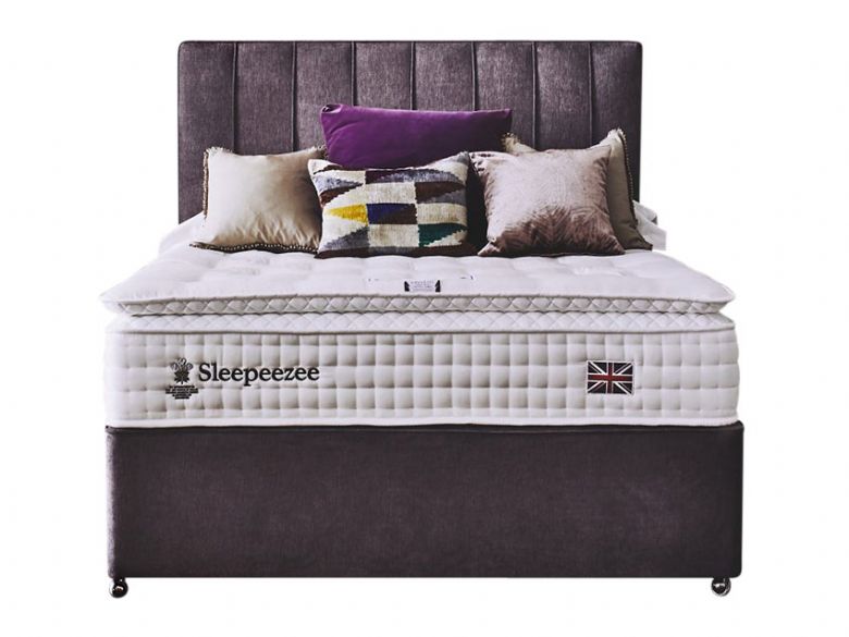 Sleepeezee Portobello 3200 4&#039;6 pillow&#045;top divan &#038; mattress available at Lee Longlands