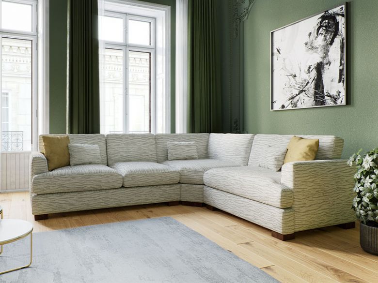 Frida fabric corner sofa available in Lee Longlands