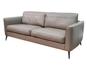 Renato leather and fabric sofa available at Lee Longlands