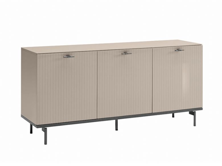Cyndia cream Large 3 Door Buffet  available at Lee Longlands