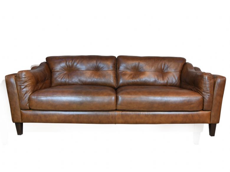 Loft 3 seater leather sofa available at Lee Longlands