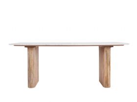 Raffi oak 2m dining table available at Lee Longlands