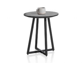 Habufa Avalon anthracite tall occasional table available at Lee Longlands