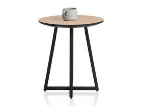 Habufa Avalon natural wood tall occasional table available at Lee Longlands