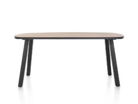 Habufa Avalox 2.1m reclaimed oval bar table available at Lee Longlands