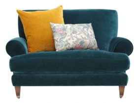 Drew Pritchard Durant Snuggler Sofa inspired by English Country House Aesthetic at Lee Longlands