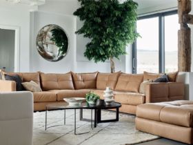 Troy rustic leather sofa range available at Lee Longlands