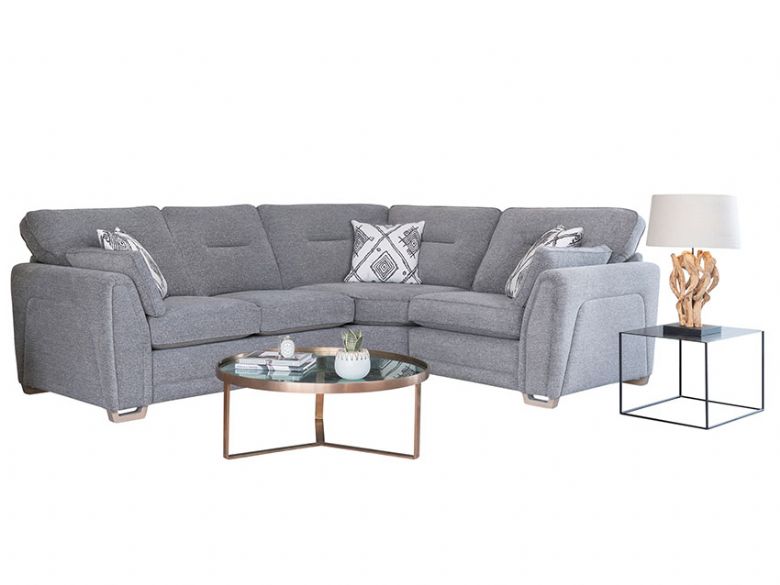 Anora fabric 5 seater corner group sofa available at Lee Longlands