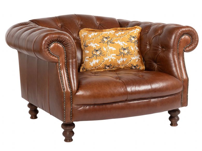 Chatsworth leather chair available at Lee Longlands