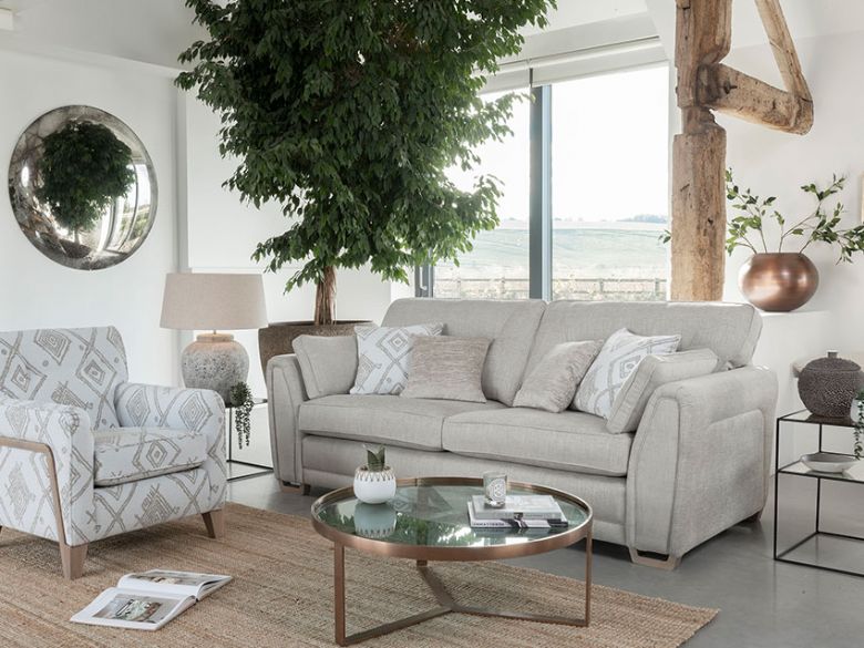 Anora modern fabric sofa range available at Lee Longlands