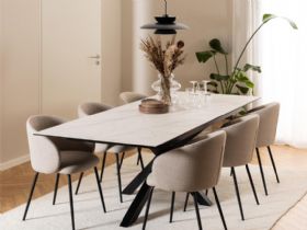 Hayley 2m Extendable Dining Table Lifestyle