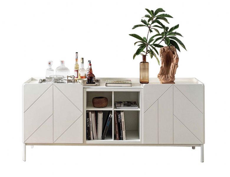 Bontempi Pica white Sideboard available Lee Longlands
