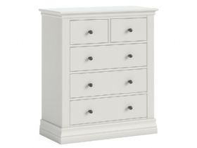 Bordeaux wooden 2 over 3 chest of drawers available at Lee Longlands