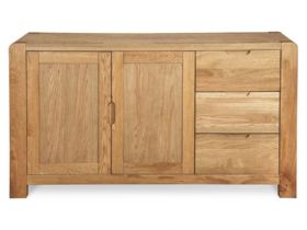 Bergen Large Oak Sideboard available at Lee Longlands