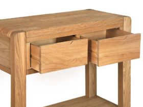 Bergen Oak Console Table available at Lee Longlands