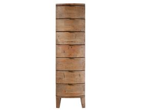 Baya reclaimed wood 7 Drawer Tall Chest available at Lee Longlands
