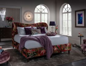 Spink & Edgar Tiffany double Bedframe available at Lee Longlands