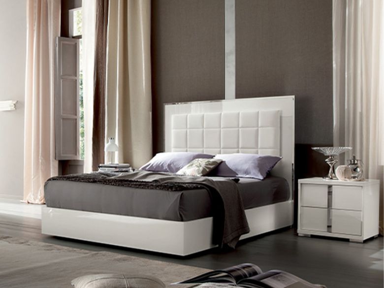 Alf Italia Imperial Bedroom King Size Bed Without Drawer & Light at Lee Longlands
