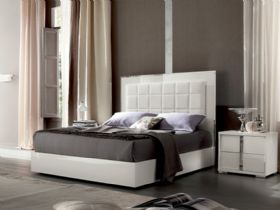 Alf Italia Imperial King Size Bed With Light at Lee Longlands