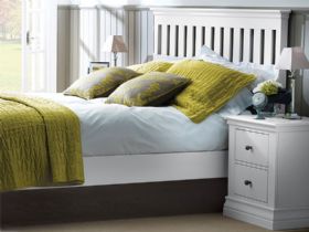 Viggo Bedroom wooden 5'0 Bedframe available at Lee Longlands